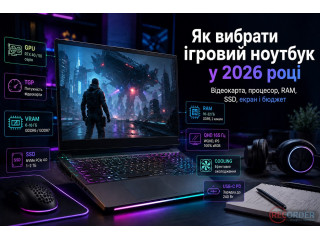 Як вибрати ігровий ноутбук у 2026 році