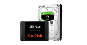 Жесткие диски и SSD для ноутбуков