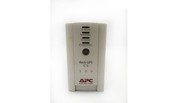Источник бесперебойного питания APC Back UPS CS 500VA (BK500-RS), Б/У - 107371