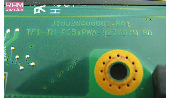 Материнська плата для ноутбука Medion Akoya P8614 18.4" 316826400001-r01 TF1-TH-PCB PWA-9270D/M BD, Б/В, Стартує  зображення не виводить Продається на запчастини, або під відновлення