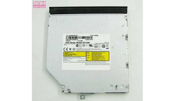 CD/DVD привід SATA для ноутбука Medion Akoya E6239 15.6" SU-208FB/MDAH, Б/В, В хорошому стані, без пошкоджень