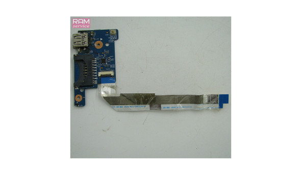 Додаткова плата роз'єм USB та Card Reader для ноутбука Acer Aspire ES1-512 15.6" 448.03709.0011, Б/В, В хорошому стані, без пошкоджень
