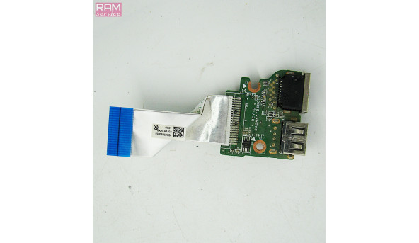 Додаткова плата, USB та LAN роз'єм для ноутбука HP Pavilion 15-e011sr 15.6 " DA0R65TB6D0, Б/В, В хорошому стані, без пошкоджень - 110705
