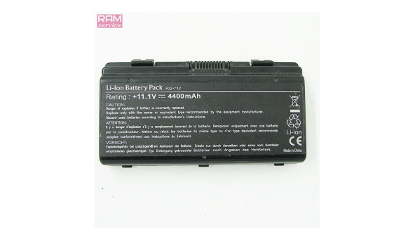 Батарея акумулятор Asus A32-T12 Li-ion Battery 4400mAh 11.4V, Б/В, робоча, 50% зносу