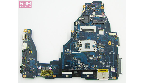 Материнська плата для ноутбука Toshiba Satellite C660 15.6" PWWBE LA-6849P Rev:2.0, Б/В, Не запускається