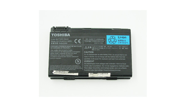 Батарея акумулятор Toshiba PABAS068 Li-ion Battery 4300mAh 14.8V, Б/В, робоча, 10% зносу