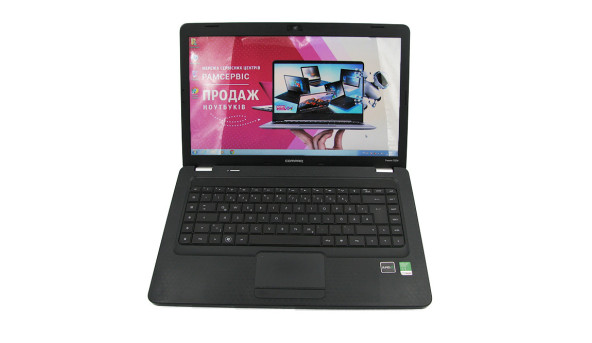 Ноутбук HP Compaq Presario CQ56, 15.6", AMD Turion II N550, 3 GB RAM, 320 GB HDD, ATI Radeon HD 4200, Windows 7, Б/В
