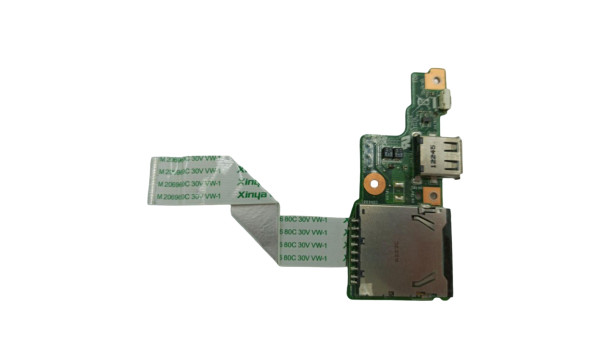 Плата USB та Card Reader, для ноутбука Lenovo IdeaPad S206, 69n095b10b02, б/в, без пошкоджень