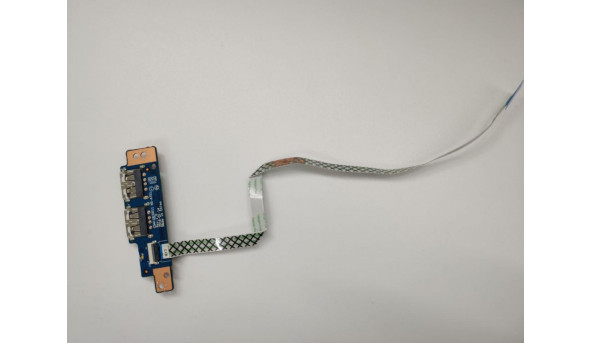 Плата USB роз'єми, для ноутбука Lenovo Ideapad 310-15ABR, 310-15IBR, 310-15IKB, 310-15ISK, 45523012001, ns-a751 rev:1.0, б/в, без пошкоджень - 11172