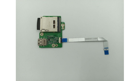 Плата Card Reader та USB, для ноутбука Packard Bell ZA3, da0za5th4d0, rev:d, б/в, без пошкоджень