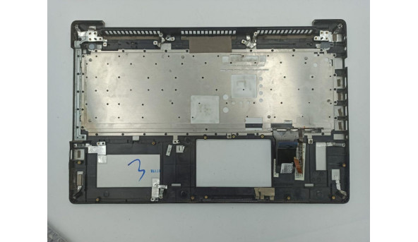 Середня частина корпуса для ноутбука ASUS N550, N550JK, N550JV, N550LF, 15.6", 13nb00k1am0231, 13n0-p9a0231, б/в. Кріплення цілі, є маленька деформація, та подярпини. Продається з робочою клавіатурою - 11327