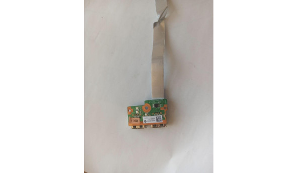 Плата USB роз'єми для HP Presario CQ71, 340p6ub0000, daoop6tb6e0 rev: e, б/в, без пошкоджень - 11775
