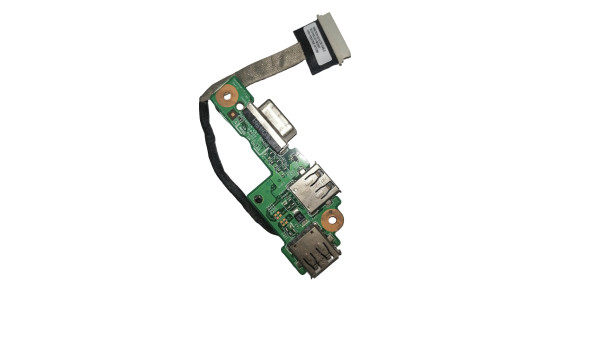 Плата с разъемами VGA и USB,  для ноутбука Dell Inspiron M5010, N5010, 48.4hh03.011 Б/У