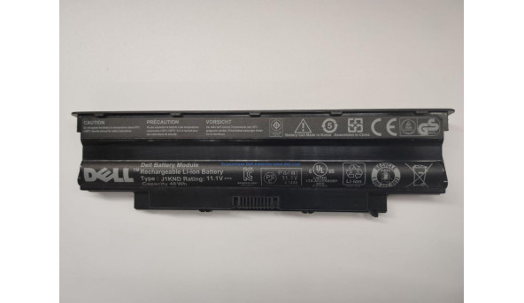 Батарея, акумулятор, для ноутбука Dell Inspiron M5010, M501R, 13R, 14R, 15R, 17R, Vostro 1440, 1450, 1540, Li-ion Battery, 4400mAh, 48Wh, 11.1V, б/в, робоча, 12% зносу - 11929