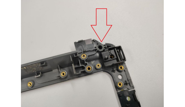 Середня частина корпуса для ноутбука HP Pavilion X360, 11-n035n0, 11.6", 756116-001, б/в. Присутні подряпинки, зламані два кріплення (фото)