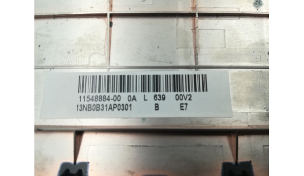 Нижня частина корпуса для ноутбука ASUS X540S, 15.6", 11548884-00, 13nb0b31ap0301, б/в. В хорошому стані, без пошкодженнь. - 12104