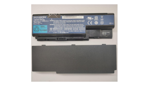 Батарея, акумулятор, для ноутбука Acer Aspire 5230, 5235, 6530, 6530G, 6920, 7720ZG,  7730, 7730G, 8730Z, 8730ZG, 8920, Li-ion Battery, 4800mAh,  71Wh, 14.8V, б/в, робоча, 14% зносу