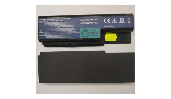 Батарея, акумулятор, для ноутбука Acer Aspire 5230, 5235, 5310, 5315, 5330, 5520, Li-ion Battery, 4400mAh,  49Wh, 14.8V, б/в, робоча, 0% зносу
