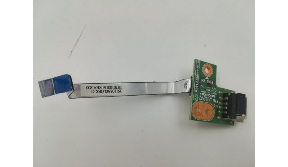 Плата USB, для ноутбука HP G62, G72, CQ62, CQ72, 01013JS00-388-G, 01013JS00-575-G, б/в, без пошкоджень - 12175