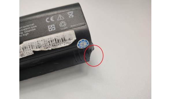 Посилена батарея, акумулятор, для ноутбука HP Pavilion DV4, DV5, DV5T, DV5Z, CQ40, CQ45, CQ50, CQ60, CQ70, CQ55 SERIES, Li-ion Battery, 8800mAh, 95Wh, 11.1V, б/в, робоча 10% знос, має незначне пошкодження (фото) - 12566