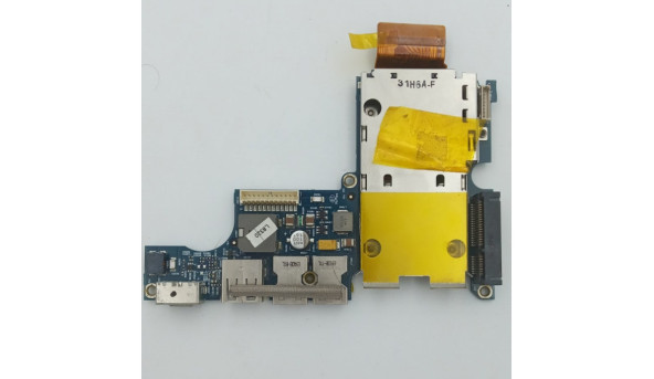 Додаткова плата USB, Audio та роз'єм живлення, Apple Macbook Pro 15,4 "A1150, 820-1699-A, б/в, без пошкоджень