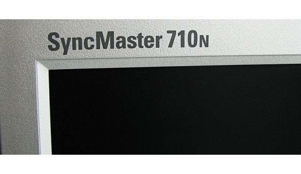 Монітор Samsung 710N, 17.0", TFT TN, 1280x1024, 4:3, 600:1, 12ms, 160/160, VGA (D-Sub), Б/В