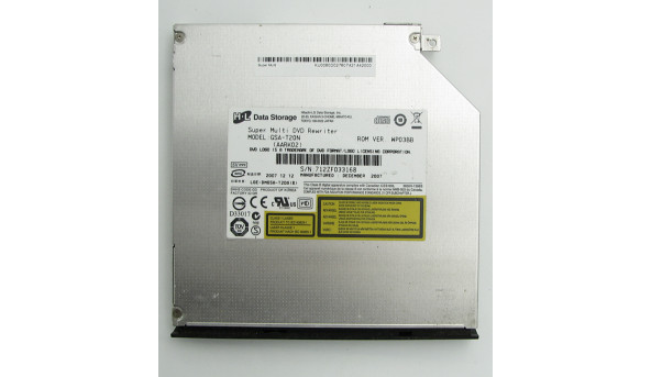 CD/DVD привід IDE для ноутбука Acer Extensa 5220 15.4" GSA-T20N Б/В, В хорошому стані, без пошкоджень - 184382
