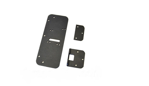 Комплект деталей для металопластикових дверей (чорний) Dori