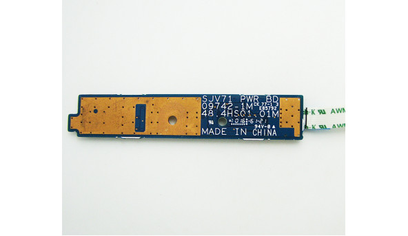 Кнопка включення для ноутбука Packard Bell EasyNote MS2290 17.3" 48.4HS01.01M, Б/В, В хорошому стані, без пошкоджень - 205553