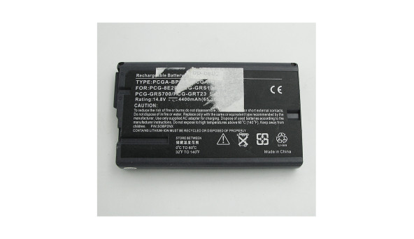 Батарея акумулятор PCGA-BP2NX/PCGA-BP2NY Li-ion Battery 4400mAh 14.8V, Б/В, робоча, 4% зносу