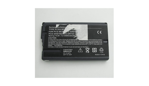Батарея акумулятор PCGA-BP2NX/PCGA-BP2NY Li-ion Battery 4400mAh 14.8V, Б/В, робоча, 4% зносу