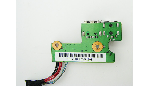 Додаткова плата роз'єм USB та Роз'єм живлення для ноутбука HP Pavilion dv6700 15.4" DDAT8APB300, Б/В, В хорошому стані, без пошкоджень - 209223