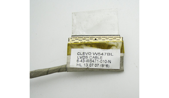 Шлейф матриці для ноутбука TERRA MOBILE 1420 14.0" 6-43-W5471-010-N, Б/В, В хорошому стані, без пошкоджень - 209346