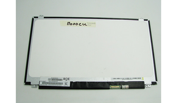Матриця для ноутбука BOE NT156FHM-N31, 15.6", LED, 30 pin, Б/В, Робоча. Присутні горизонтальні смуги
