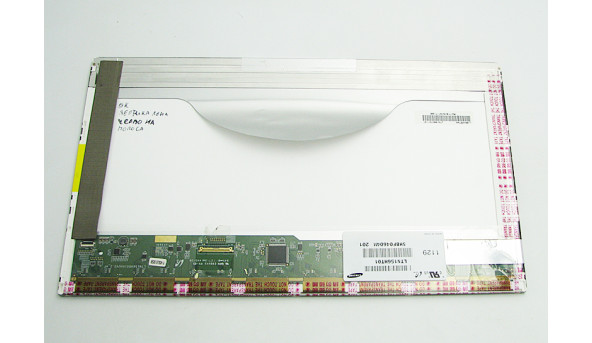Матриця для ноутбука Samsung LTN156HT01 15.6" LED, 40 pin, Б/В, Присутня вертикальна червона смуга.