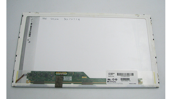 Матриця для ноутбука  LG Display LP156WH4(TL)(D1) 15.6" LED 40 pin Б/В, Робоча, Присутні сліди залиття