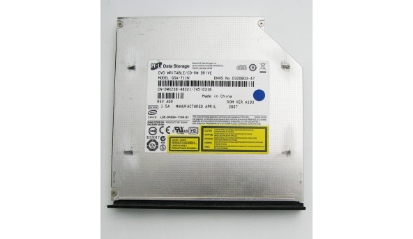 CD/DVD привід IDE для ноутбука Hitachi-LG GSA-T11N Б/В, В хорошому стані, без пошкоджень - 209707