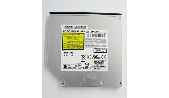 CD/DVD привід IDE для ноутбука Pioneer DVR-K16RS Б/В, В хорошому стані, без пошкоджень - 209711