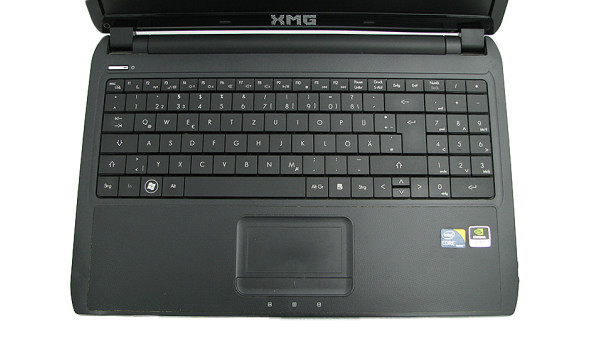 Ігровий ноутбук XMG TWH, 15.6", Intel Core I7-2670QM, 8 GB RAM, 500 GB HDD, NVIDIA GeForce GT 540M, Windows 7, Б/В