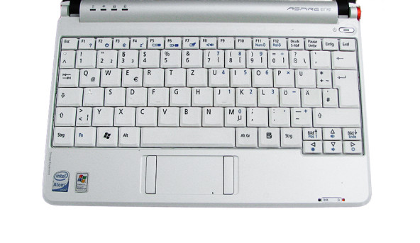 Нетбук Acer Aspire One ZG5, 8.9" Atom N270 1 GB RAM 160 GB HDD Intel 945 Express Windows 7 Б/В - 211135