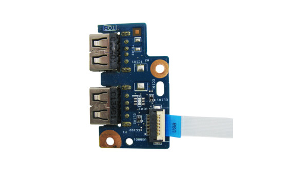 Додаткова плата, роз'єми USB, для ноутбука Packard Bell EasyNote ENTE69KB, 15.6", 48.4YP15.01M, Б/В