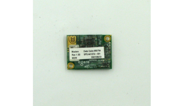 Плата модема для ноутбука HP Compaq nx7300 441074-001 - Плата модема для ноутбука HP Б/У