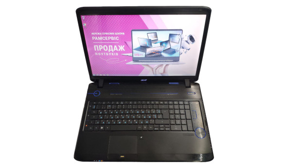Ноутбук Acer Aspire 8940 Intel Core i7-720QM 4Gb RAM 320Gb HDD Nvidia Quadro K1000M 2Gb [18,4"] - ноутбук Б/У
