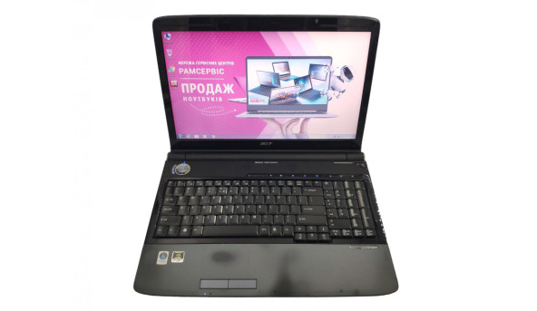 Ноутбук Acer Aspire 6930 Intel Core 2 Duo T6400 2Gb RAM 160Gb HDD Nvidia GeForce 9600B 1Gb [16"] - ноутбук Б/У
