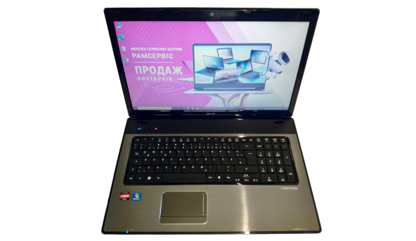 Ноутбук Acer 7551 AMD Phenom II N660 4Gb RAM 320Gb HDD ATI Mobility Radeon HD 5650 17.3" Б/У