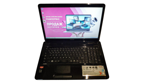 Ноутбук Toshiba C670D AMD Athlon II P340 4Gb RAM 320Gb HDD [17.3"] - ноутбук Б/В