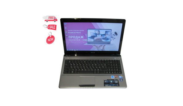 Ноутбук Asus A52J Intel Core i5-480M 4Gb RAM 500Gb HDD AMD Radeon HD 6370M 1Gb 15.6" Б/У