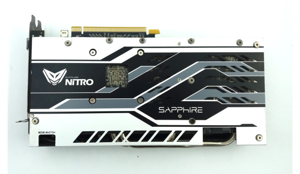 Видеокарта Sapphire PCI-Ex Radeon RX 570 Nitro+ 4GB GDDR5 256bit 1340/7000 1xDVI 2 x HDMI 2 x DisplayPort Б/У