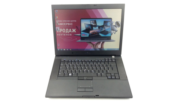 Ноутбук Dell LATITUDE E6500 Intel Core 2 Duo P8400 4 GB RAM 250 GB HDD [14"] - ноутбук Б/В