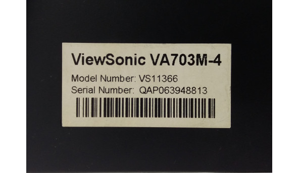 Монитор ViewSonic VA703M 1280 х 1024 (5:4) CCFL TN 17" - монитор Б/У